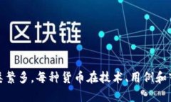 加密货币有很多名称，以下是一些比较知名的加